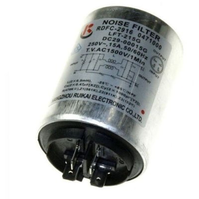 SAMSUNG Filtre Antiparasite - Emi Lft-215g 250v DC29-00015G Pour lave linge