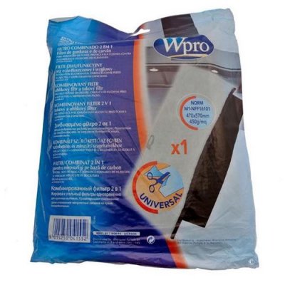 WHIRLPOOL Filtre charbon 2en1 470 x 570 m/m pour four  - 481948048223