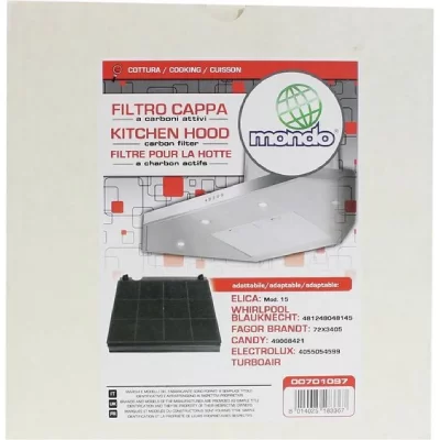 GENERIQUE Filtre charbon pour hotte type 15 21x23x3 cm Multi-marques