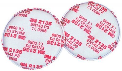 3M Filtre contre poussi&egrave;res fines, Niveau de protection : P3R - (Par 2 )