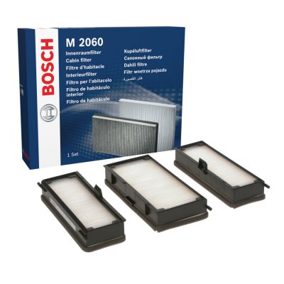 BOSCH Filtre d'habitacle  1 987 432 060 (Jeu de 3)