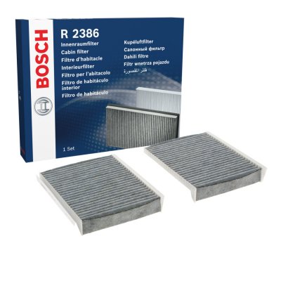 BOSCH Filtre d'habitacle  1 987 432 386 (Jeu de 2)