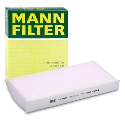 MANN FILTER Filtre D'habitacle Pollen Mann-filter Cu2642