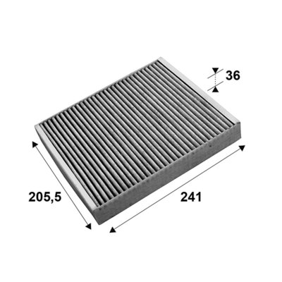 VALEO Filtre d'habitacle  715659 (X1)