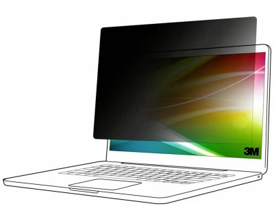 3M Filtre de confidentialit&eacute; d&eacute;cran -  - BP170W1B - 432 cm (17) - Sans cadre - Noir