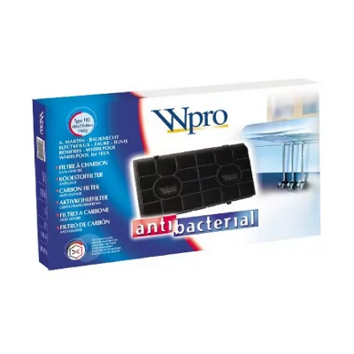 WPRO Filtre de Hotte &agrave; Charbon Rectangulaire  FAT190 - S&eacute;ries AFT6xx, AKR4xx
