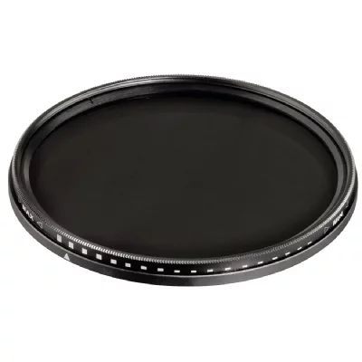 HAMA Filtre gris variable &agrave; densit&eacute; neutre ""nd2-400"", trait&eacute;, 62mm, noir