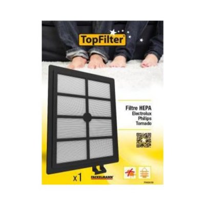 TOP FILTER Filtre Hepa pour aspirateur Electrolux Philips et Tornado ref 7060650