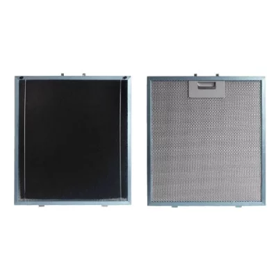 SAUTER Filtre m&eacute;tal anti graisse (&agrave; l'unit&eacute;) + charbon 303x278mm hotte 74x1648 brandt, fagor, 
