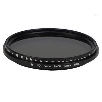 GENERIQUE Filtre ND d'objectif &agrave; densit&eacute; neutre Junestar 58 MM pour objectif d'appareil photo 
