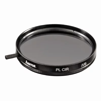HAMA Filtre polarisant circulaire, trait&eacute;, noir, 82mm