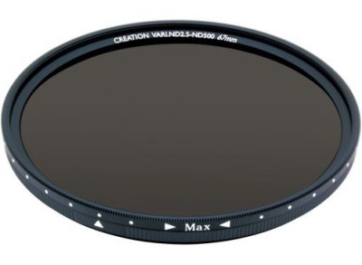 MARUMI Filtre Polarisant Variable Photo et Vid&eacute;o  ND2.5-ND500 82mm