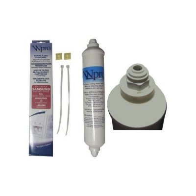 WHIRLPOOL Filtre Universel Usc100 Wpro Pour Frigo Us: Samsung, Lg,, Daewoo, Haier Par 2
