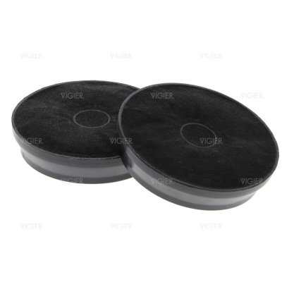 AIRLUX Filtres &agrave; charbon g&eacute;n&eacute;rique pour hotte  GLEM CR310 - Lot de 2
