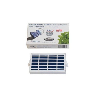 WHIRLPOOL Filtres anti bact&eacute;rien ( x2) pour r&eacute;frig&eacute;rateur 