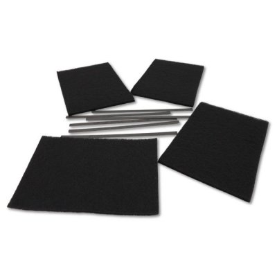 NO BRAND Filtres charbon pour hotte livres par 3 pieces Multi-marques