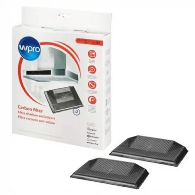 WHIRLPOOL Filtres charbon pour hotte (x2) Brandt 72X3404
