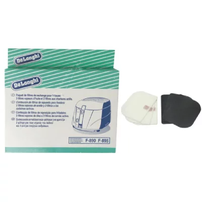 DELONGHI Filtres friteuse kit 3+3 reference : 5525101400