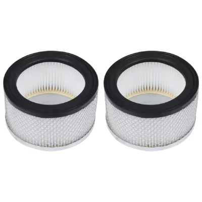 VIDAXL Filtres HEPA 2 pcs pour aspirateur &agrave; cendres lavables  - Blanc