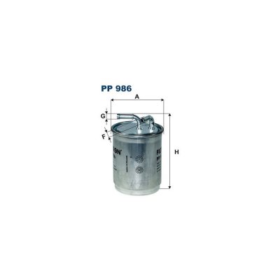 FILTRON  Filtre &agrave; carburant PP 986