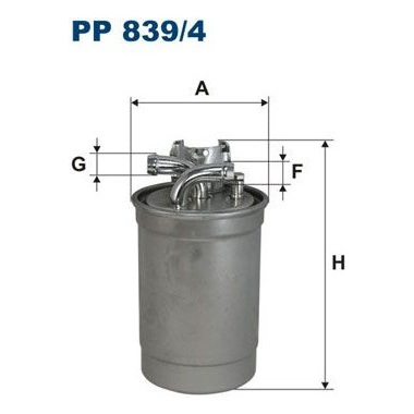 FILTRON  PP 839/4 Filtre &agrave; Carburant Filtre de conduite