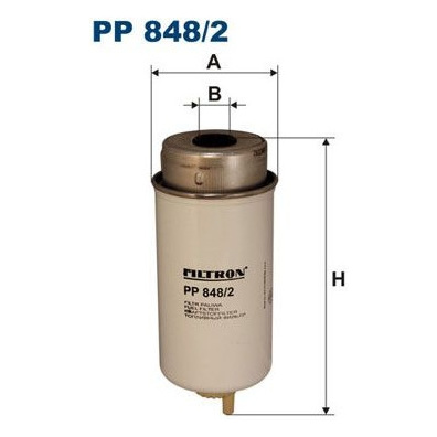 FILTRON  PP 848/2 Filtre &agrave; Carburant Filtre viss&eacute;