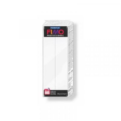 STAEDTLER FIMO PROFESSIONAL P&acirc;te &agrave; modeler, 454 g, blanc