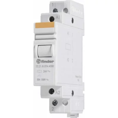 FINDER  - 22 Series Relais de puissance dpno, bobine 230V c.a. Rail din 3W ( Prix pour 1 )