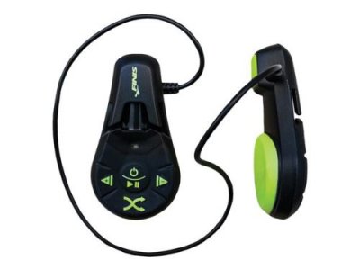 FINIS  Duo Underwater MP3 Player - Noir / Acid Green