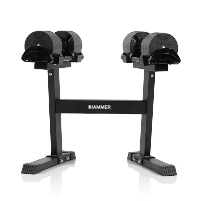 HAMMER Finnlo Halt&egrave;re Smartlock 40kg 2 Unit&eacute;s