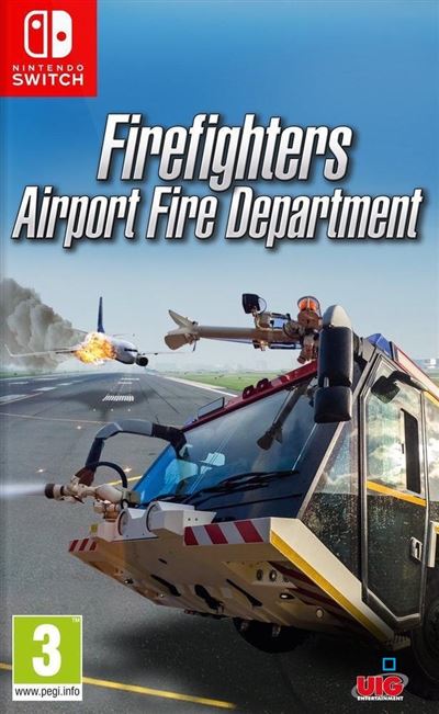 EXERTIS FRANCE Firefighters Airport Fire Department Nintendo Switch 