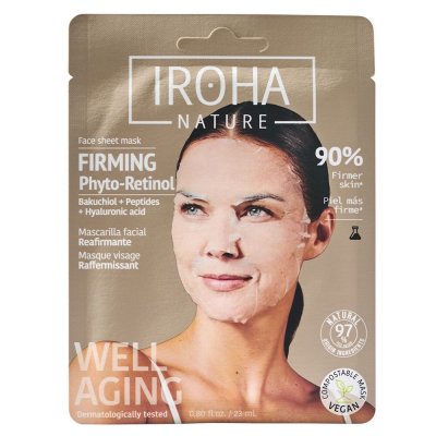 IROHA NATURE Firming & Anti-Age Backuchiol & Peptides Firming Face Mask 2