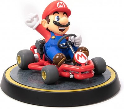FIRST 4 FIGURES  Figure Mario Kart Pvc Mario Standard Edition 19 Cm