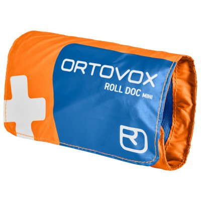 ORTOVOX FIRST AID ROLL DOC MINI - C: shocking orange T: diverse