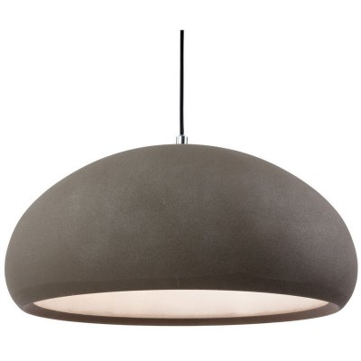 FIRSTLIGHT PRODUCTS Firstlight Costa - Suspension De Plafond &Agrave; 1 Ampoule En Forme De D&ocirc;me, B&eacute;ton De Sable Rugueux, E27