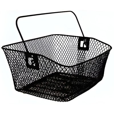 PROFEX Fischer Fahrrad 61063 Panier de v&eacute;lo Noir, Sac/panier de v&eacute;lo