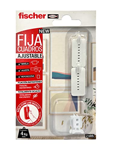 FISCHER  - Fixateur de cadre r&eacute;glable (blister 2 unit.) 559043