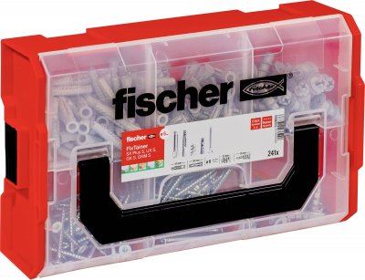 FISCHER  FIXtainer Mallette de rangement pour vis etc, 532893