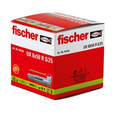FISCHER  UX 8x50 R S/25, Cheville
