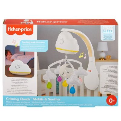FISHER PRICE  Mobile Nuages Apaisants-Mobile Lit B&eacute;b&eacute; -Mattel