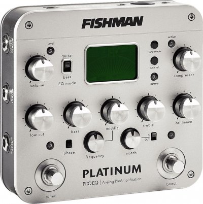 FISHMAN  Platinium Pro Eq - Pr&eacute;ampli Analogique