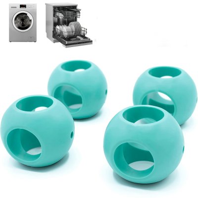 FISHTEC &reg; Lot de 4 Boule Magn&eacute;tique Anticalcaire - Pour Lave-Vaisselle et Lave-Linge