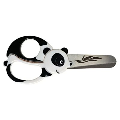 FISKARS  Ciseaux animaux pour enfants, L: 13 cm, Panda, 1pi&egrave;ce- - Cise