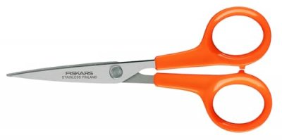 FISKARS  Ciseaux de pr&eacute;cision classiques 13 cm orange 