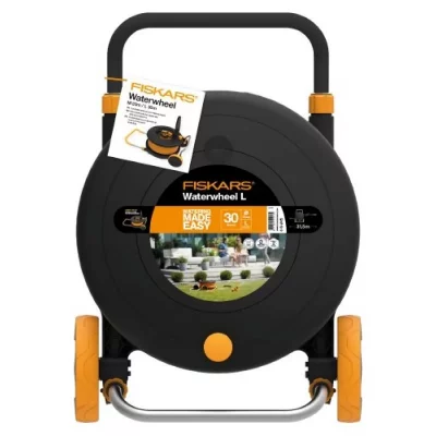 FISKARS  D&eacute;vidoir &agrave; tuyau L, 30 m + Accessoires (1023644)