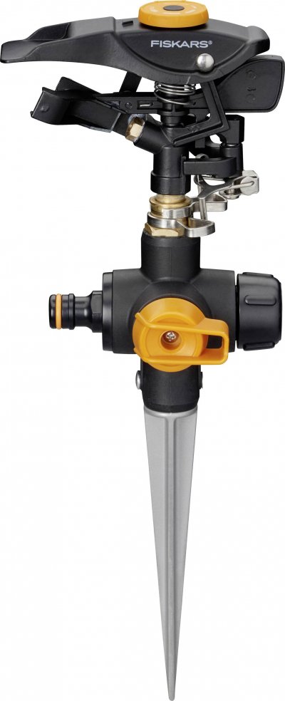 FISKARS  - On/Off Pulsating Sprinkler - Spike base