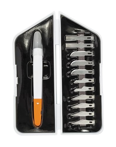FISKARS  Set De D&eacute;coupe De Pr&eacute;cision Premium, 13 Pi&egrave;ces
