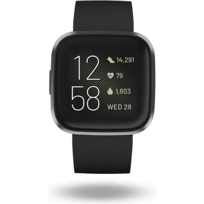FITBIT  Versa 2 - Noir / Carbone