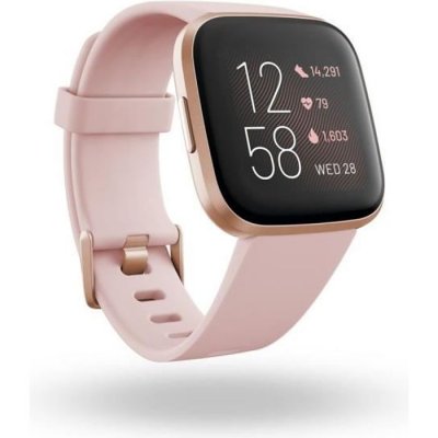 FITBIT  Versa 2 - Rose cuivr&eacute; / Rose p&eacute;tale