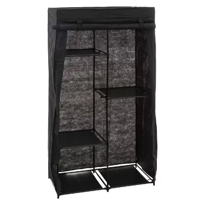 FIVE Armoire de rangement modulable 3 penderies 5 &eacute;tages